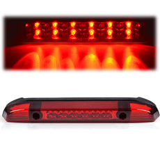 G-PLUS Third Brake Light for Nissan Frontier 2001-2004 Chrome Housing Red Lens