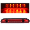 G-PLUS Third Brake Light for Nissan Frontier 2001-2004 Chrome Housing Red Lens