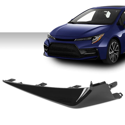 G-PLUS Left Front Bumper Lower Side Molding Trim Driver Side Compatible with Toyota Corolla 2020-2022 5211302040 5211312240 TO1046112