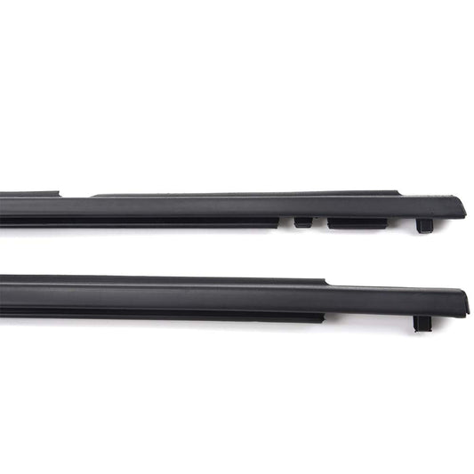 Weatherstrip Door Window Moulding Trim Seal Belt Compatible with Toyota Corolla CE/LE/S/XLE/XRS/Base Sedan 4-Door 2009-2012 Weatherproof Black Outside Trim Seal Belta