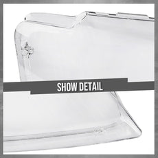 G-PLUS Headlight Lens Cover for Audi A8 D3 2005-2010 Clear Product Image