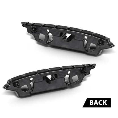G-PLUS Front Bumper Support Bracket Set Compatible with Ford Escape 2020-2024 FO1042162, FO1043162, LJ6Z17C947A, LJ6Z17C946A Black 2PCS ASA