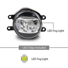 G-PLUS LED Fog Lights Pair for Toyota Avalon 2008-2010 Camry 2007-2013 Corolla 2009-2015 Product Specifications