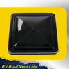 G-PLUS 3PCS Black Roof Vent Cover 14" x 14" Compatible with Universal RV, Trailer, Camper, Motorhome Trailer Ventline,Vent Lid Replacement