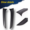 G-PLUS Rear Window Spoiler Side Wing Trim Cover Compatible with 2015-2017 BMW 1 Series F20 (Matte Black)