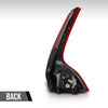 G-PLUS LED Tail Light Left Driver Side Compatible with Volvo XC60 2011-2017 VO2800104, 31323034 Tail Lamp Red