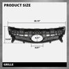 G-PLUS Front Grille Grill Compatible with Toyota Prius (submodel: Base, Five, Four, Three, Two) 2012-2015, Fit Prius (submodel: One, Persona Series) 2015, Fit Prius Plug-In Base 2012-2015 5311147040