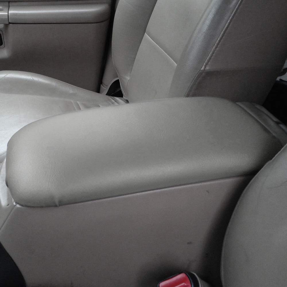 G-PLUS Center Console Lid Cover Compatible with 1997-2001 Explorer Mountaineer 2001-2002 Sport Trac Light Grey