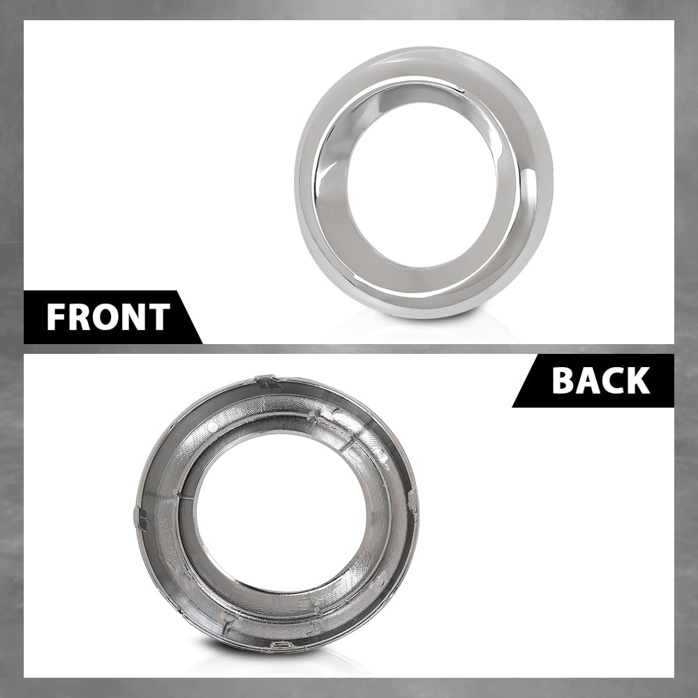 G-PLUS Fog Light Lamp Bezel Trim Set Left & Right Compatible with Toyota RAV4 2009-2012 521280R030