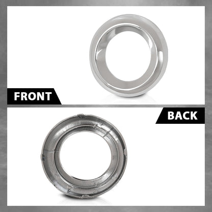 G-PLUS Fog Light Lamp Bezel Trim Set Left & Right Compatible with Toyota RAV4 2009-2012 521280R030