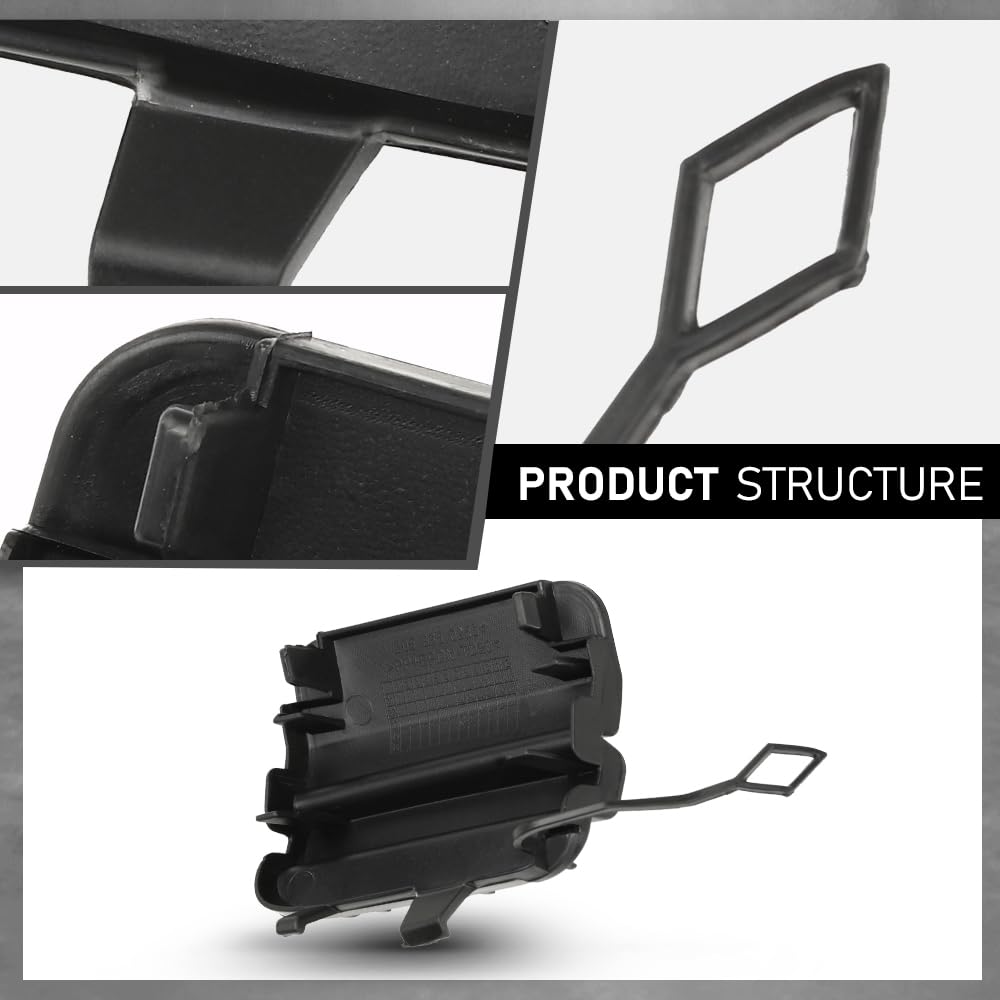 G-PLUS Rear Bumper Tow Hook Cover Fit Benz C 300 4Matic, Base 2.0L 2015-2020,Fit Benz C 350e Base 2.0L 2016-2018,Fit Benz C 400 4Matic 3.0L 2015 2058850256