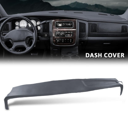 G-PLUS TPE Dashboard Dash Cover Dash Board Panel Compatible with Dodge Ram 1500 2002-2005; Fit Dodge Ram 2500 3500 2003-2005 Blue