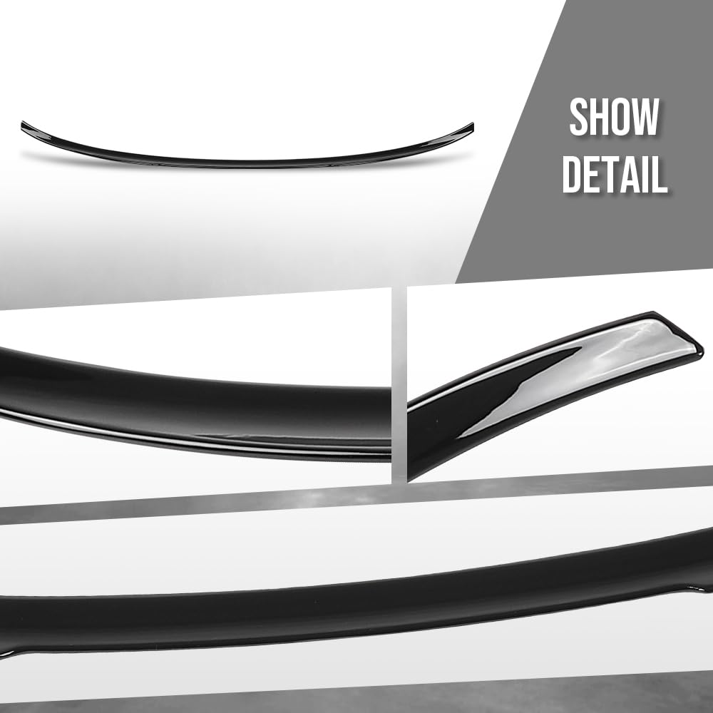 G-PLUS Rear Trunk Spoiler Wing Compatible with BMW G20 3 Series 4 Door Sedan 2019 2020 2021 2022 2023 2024, Fit BMW G80 M3 2021 2022 2023 2024, Not Fit 2-Door and Touring G21 Model Gloss Black