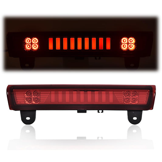 G-PLUS LED 3rd Third Brake Light Compatible with Chevy Suburban/GMC Yukon XL 1500 2500 2000-2006, Fit Chevy Tahoe/GMC Yukon 2000-2006, High Mount Cargo Light Type I, Red Lens, 15170955