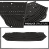 G-PLUS Front Lower Engine Splash Shield, Compatible with Audi A6 & A6 Quattro 2012-2015, Bumper Lower Grill Plate, 4G0807611, 4G0 807 611