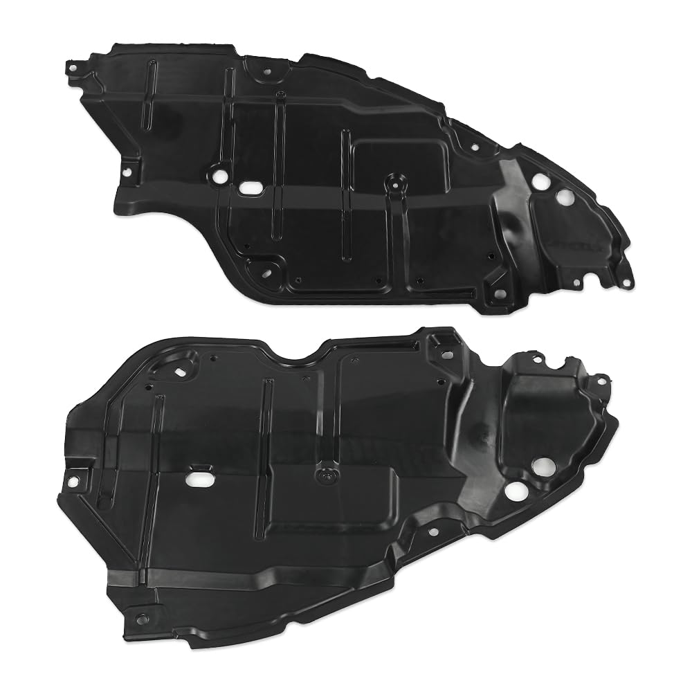 G-PLUS Engine Splash Shield Compatible with 2007-2009 Toyota Camry Hybrid 5144106060 5144206050 TO1228135 TO1228134 Engine Under Cover