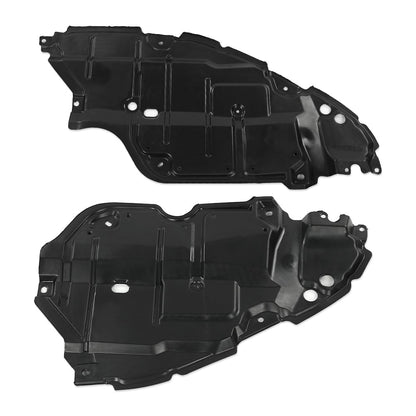 G-PLUS Engine Splash Shield Compatible with 2007-2009 Toyota Camry Hybrid 5144106060 5144206050 TO1228135 TO1228134 Engine Under Cover