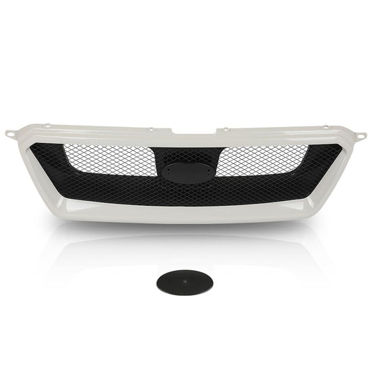 G-PLUS Mesh Grill Compatible with Suabru Impreza 2012-2014, Fit Subaru Impreza WRX/WRX STi 2012-2014, Fit Subaru XV Crosstrek 2013-2014 J1010FJ000 Front Bumper Mesh Grille Assembly