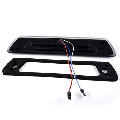 G-PLUS LED Third Brake Light, Compatible with Ford F150 2009 2010 2011 2012 2013 2014 High Mount Rear 3rd Cargo Tail Lamp Smoky Lens Chrome Housing
