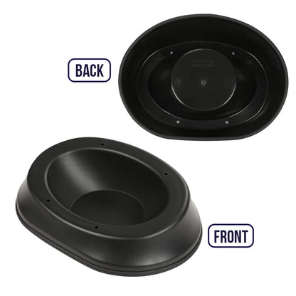 G-PLUS Install 6 x 9 Speakers Universal Angled Speaker Enclosures Boxes Pods Surface Mount Compatible with Rear Deck Door Car Truck ATV Marine,2PC