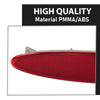 G-PLUS Rear Left Bumper Reflector Compatible with BMW X3 2011-2017 Models With M Aerodynamics Package (Code S715A) 63147217315, BM1184104C Red