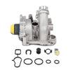 G-PLUS Water Pump Assembly Compatible with VW Bettle EOS CC Passat Jetta/Audi A3 A4 A6 TT 2.0T TSI 06H121026T, 06H121026, 06H121026AB, 06H121026AF, 06H121026BA, 06H121026BP, 06H121026CF