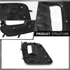 G-PLUS Front Fog Light Cover Bezel Trims, Compatible with Subaru Forester (submodel: Premier, Touring) 2019-2021, LH Driver & RH Passenger Side 2PCS, 57731SJ120, 57731SJ130