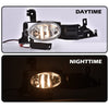 G-PLUS Bumper Fog Lights, Compatible with Honda Accord Sedan 2011 2012 Clear Lens Fog Lamps w/Switch Driver & Passenger Side