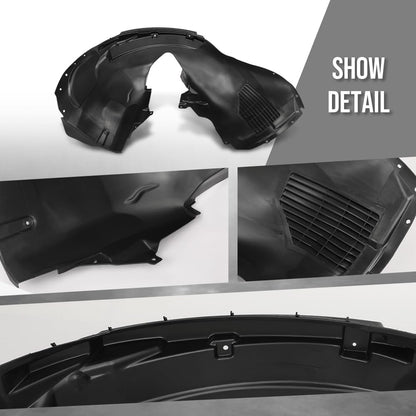 G-PLUS Front Right Splash Shield Compatible with Volvo XC60 2018-2023 32372422 Black