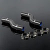 G-PLUS Silicone Radiator Turbo Hose Kit Replacement Compatible with 1970-1975 Nissan Datsun 240z/260z /2pcs Black