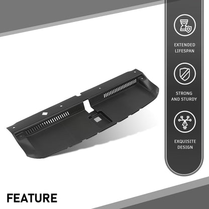 G-PLUS Radiator Support Cover Compatible with Hyundai Tucson 2016-2021, 86342D3000, HY1224111 Black