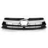 G-PLUS Grille Assembly Compatible with Toyota Highlander (submodel: Hybrid LE, Hybrid Limited, Hybrid XLE, LE, LE Plus, Limited, XLE) 2014-2016 Chrome Grill Insert Black 531010E170, TO1200371