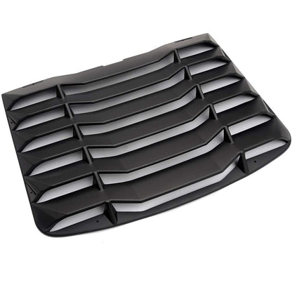 G-PLUS ABS Matte Black Rear Window Windshield Slotted Louvers Sun Shade Cover Replacement for Nissan 350Z 3.5L 2003 2004 2005 2006 2007 2008