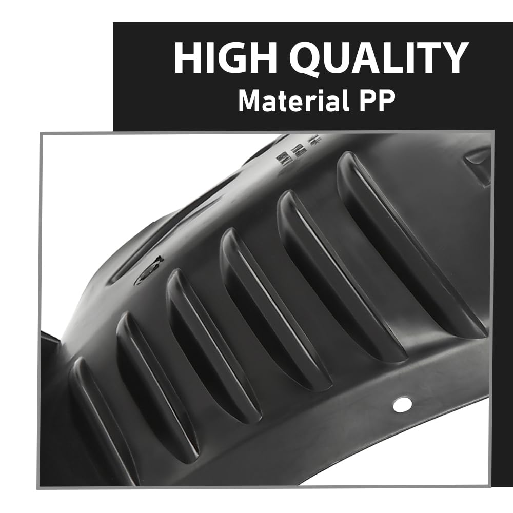 G-PLUS Front Left Driver Side Fender Liner Compatible with Benz C300 C350 2008-2011 MB1248145, 2046905730