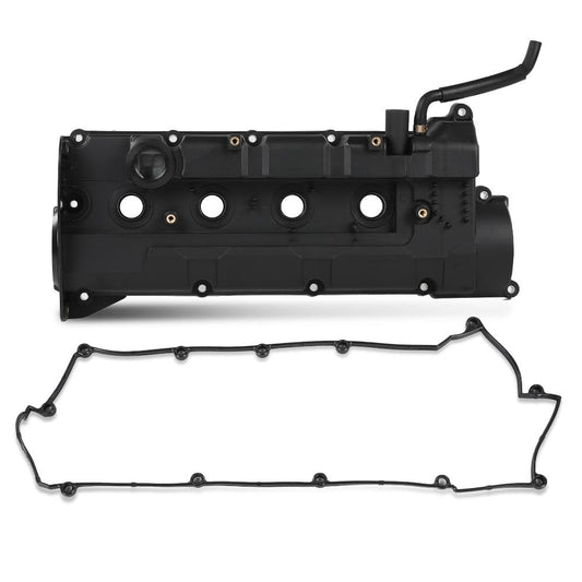 G-PLUS Engine Valve Cover w/Gasket 22410-23100 Compatible with Hyundai Elantra 2004-2006/ Tiburon 2004-2008/ Tucson 2005-2009, Fit Kia Spectra 2004-2009/Spectra5 2005-2009/ Sportage 2005-2010