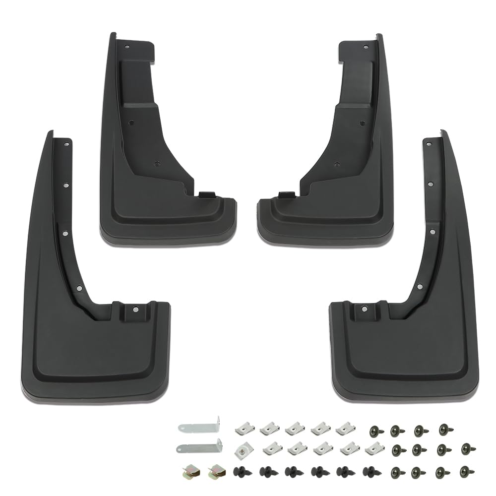 G-PLUS Splash Guards Mud Flaps Set of 4 Compatible with Ford Maverick 2022 2023 NZ6Z-16A550-AA NZ6Z-16A550-BA