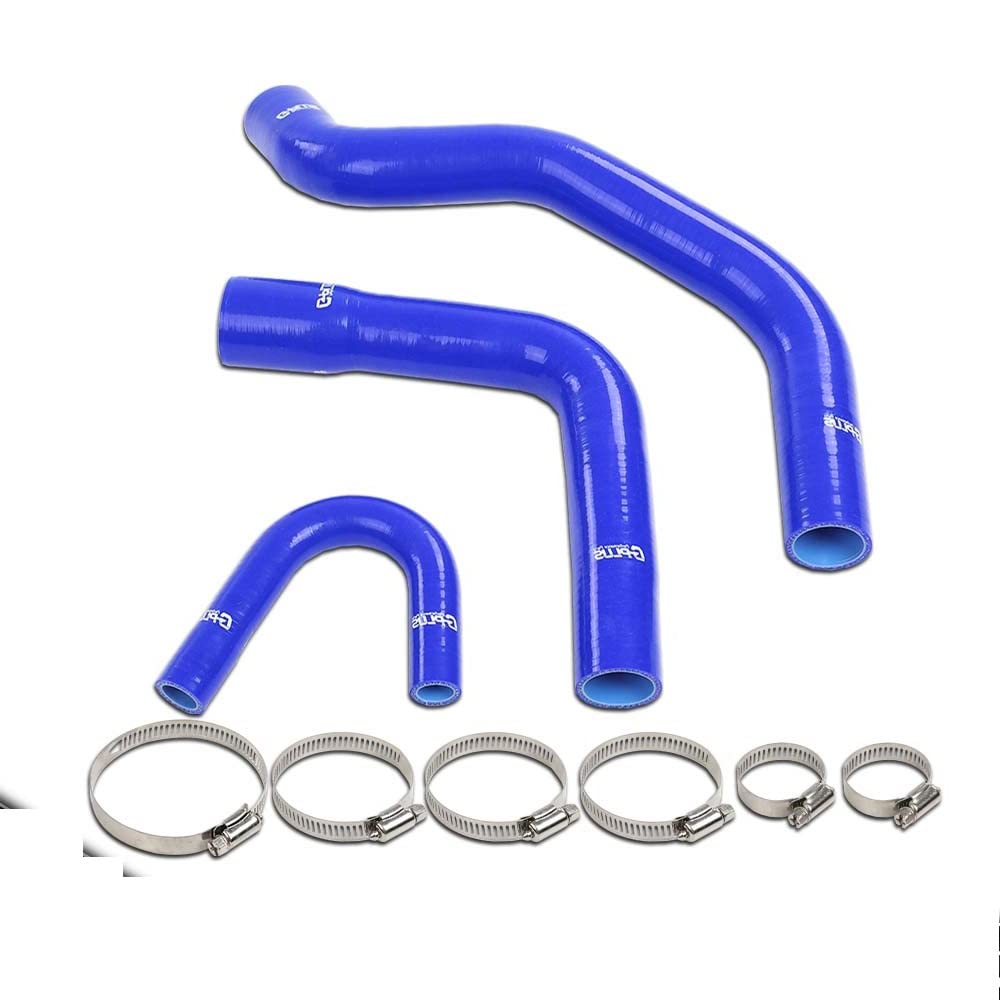 G-PLUS Radiator Hose Kit Compatible with Jeep 1972-1981 Amc Cj5 Cj6 J10 J20 Wagoneer 304 360 V8 Blue