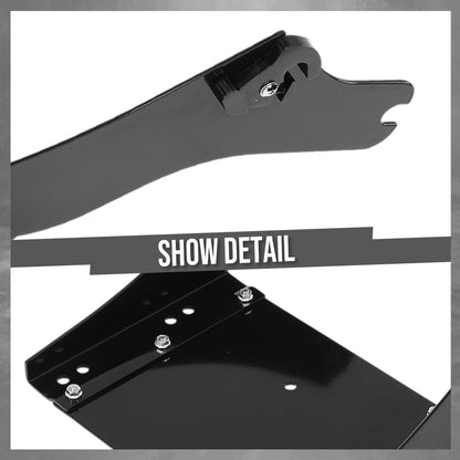 G-PLUS Tour Pack Mount Bracket Rack Compatible with Harley Touring FLHR FLHRCI FLHRI FLHRS FLHRSI FLHT FLHTI FLHX FLHXI FLTRI Models 1997-2008 Black