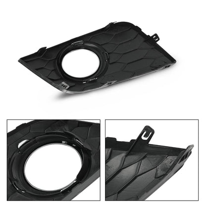G-PLUS Front Bumper Fog Light Lamp Frame Covers w/Hole Compatible with Nissan Sentra 2016-2019 622564AF0B 622574AF0B NI1039142 NI1038142 LH&RH