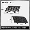 G-PLUS Pair Front Bumper Air Inlet Grill Cover, Compatible with Range Rover L322 4.4L V8 (non-Supercharged) 2006-2009, Not Fit Range Rover Sport models DXB500340PUY, DXB500350PUY