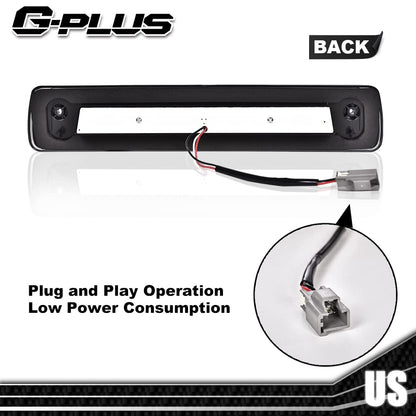 G-PLUS Rear High Mount 3RD Third I Brake Light Stop Tail light Lamp Compatible with 2015-2018 Colorado/Canyon GM25971002 52019397 Rear Cab Roof Tail Center Lamp