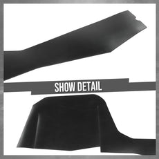 G-PLUS Fender Liner Pair for Oldsmobile Cutlass 442 1968-1972 Front Black Product Image