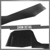 G-PLUS Front Inner Left & Right Fender Liner Pair Compatible with Oldsmobile Cutlass/442 1968 1969 1970 1971 1972 Black