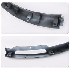 G-PLUS Fender Flare 4PCS for Tesla Model Y 2020-2024 Black Additional Angle
