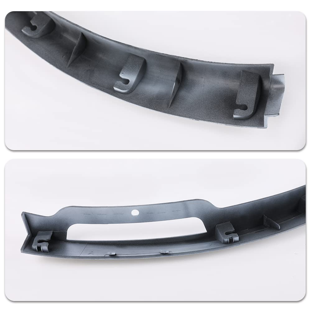 G-PLUS Fender Flare Compatible with Tesla Model Y 2020 2021 2022 2023 2024 Wheel Opening Molding Arch Trim 4PCS Glossy White
