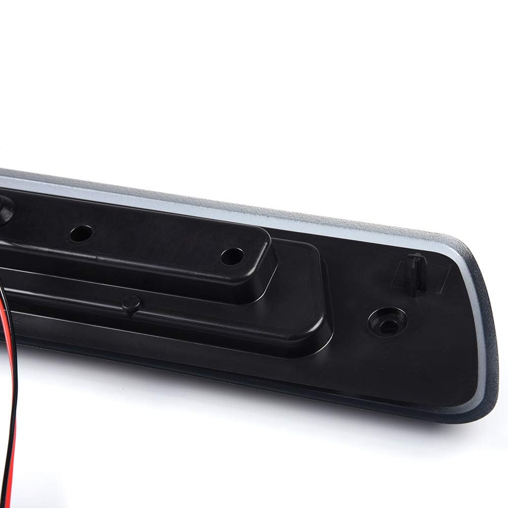 G-PLUS LED Third Brake Light, Compatible With Ford F150 F-150 2009-2014 High Mount Rear 3rd Cargo Tail Lamp Smoky Lens Black Housing