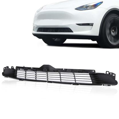 G-PLUS Front Bumper Grille Lower Grille Mesh Compatible With Tesla Model 3 2017-2022 1085927-00-C