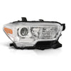 G-PLUS Headlight Assembly Right Side w/o LED Daytime Running Light Compatible with Toyota Tacoma 2016-2018 Fit Models Without Factory LED Daytime Running Light Only White