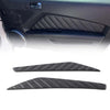 G-PLUS Door Panel Insert 2012-2014LL-BLK Compatible with 2010-2014 Ford Mustang Pleated New!