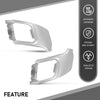G-PLUS Rear Bumper Tow Eye Cover Trim Dynamic L+R Set Compatible with Range Rover Evoque 2012-2018,Fits with sport type, Fit Dynamic model